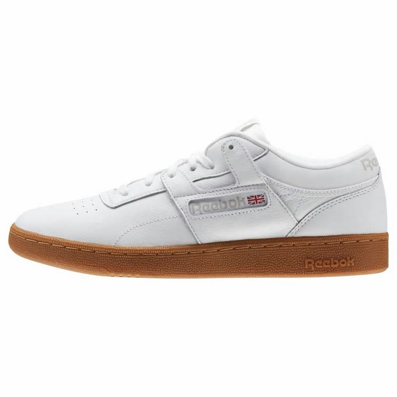 Reebok Club Workout Tenisky Panske - Biele/Siva GL5778BY